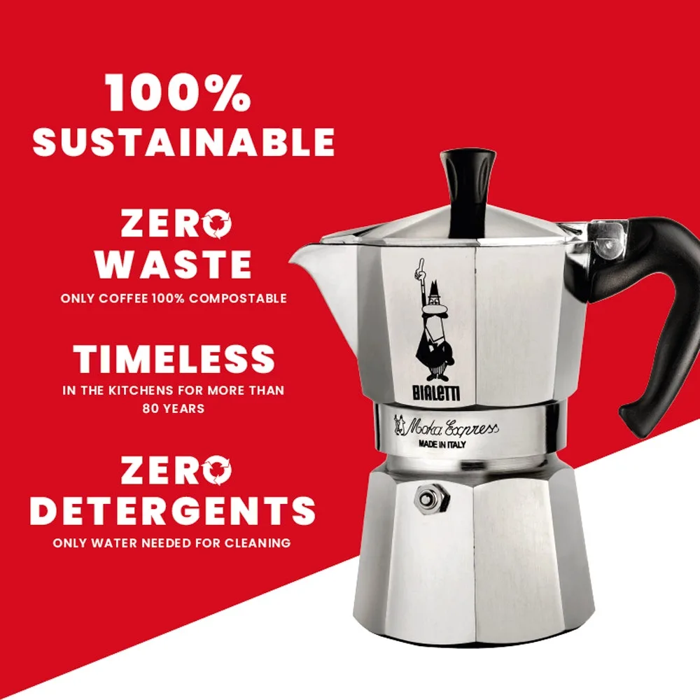 Bialetti Moka Express 3-Cup — Image 6