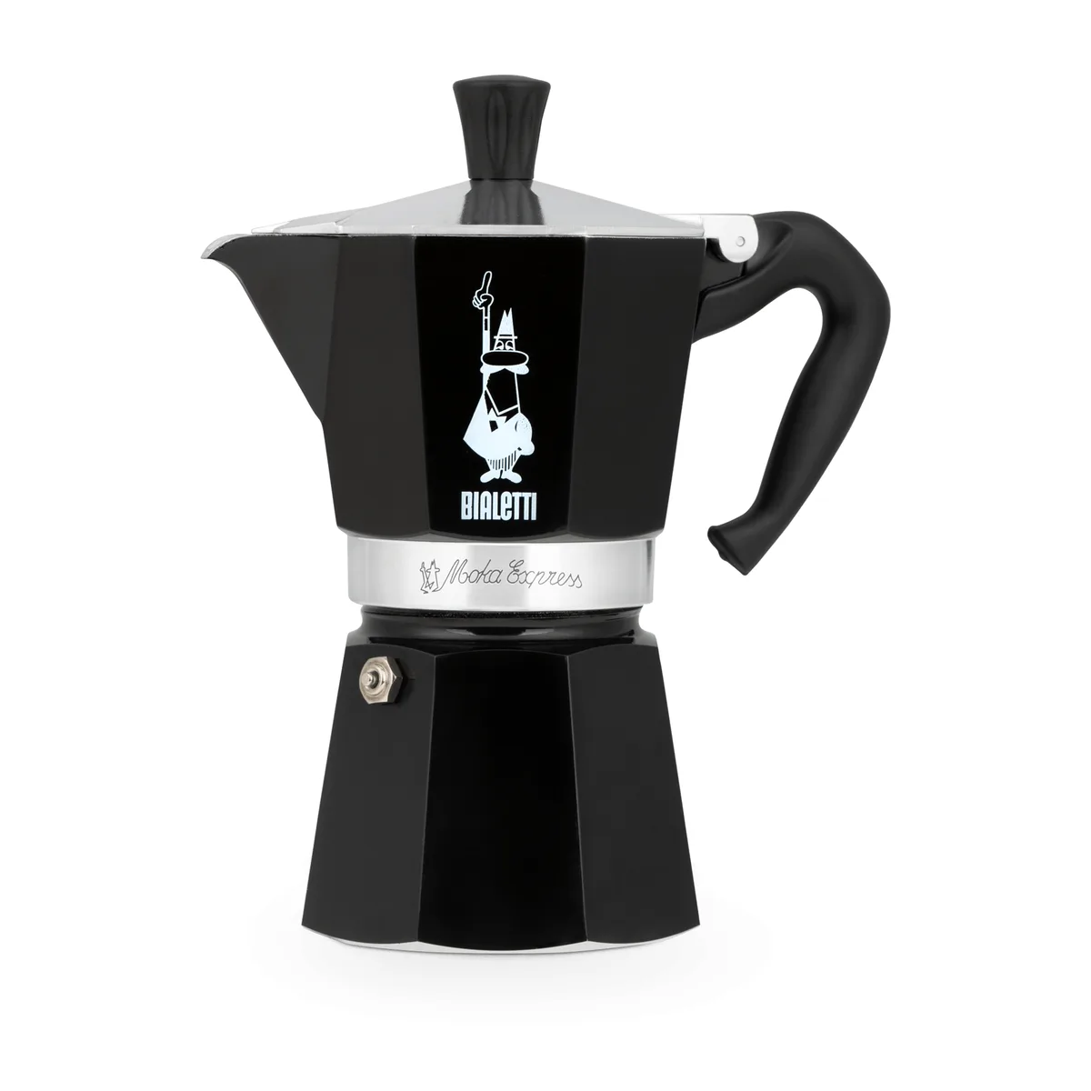 Bialetti Moka Express Black 3-Cup