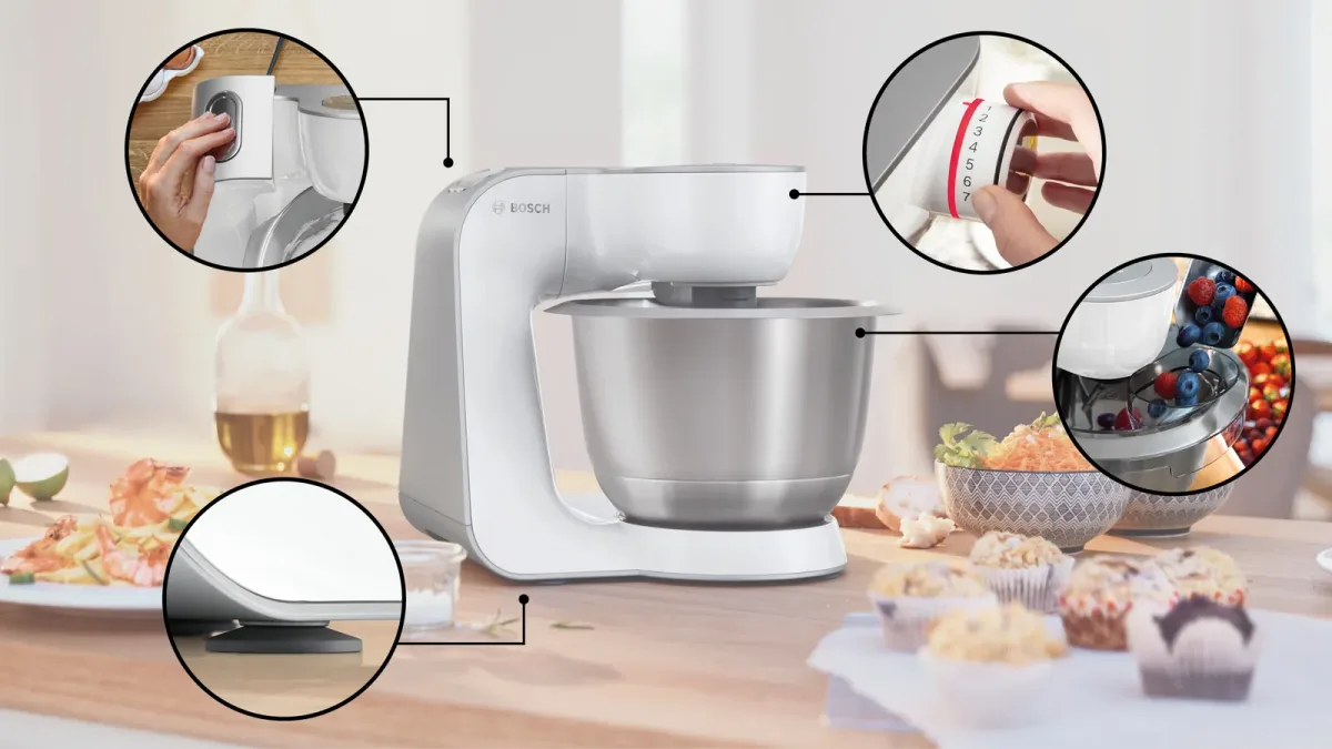 Bosch MUM 5 Series 4 Stand Mixer – 1,000 W — Image 4