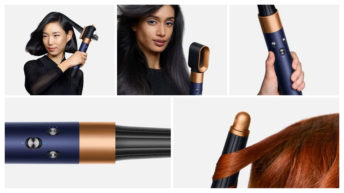 Dyson Airwrap i.d. Multi-Styler – Straight to Wavy Hair (Prussian Blue/Rich Copper) — Image 5