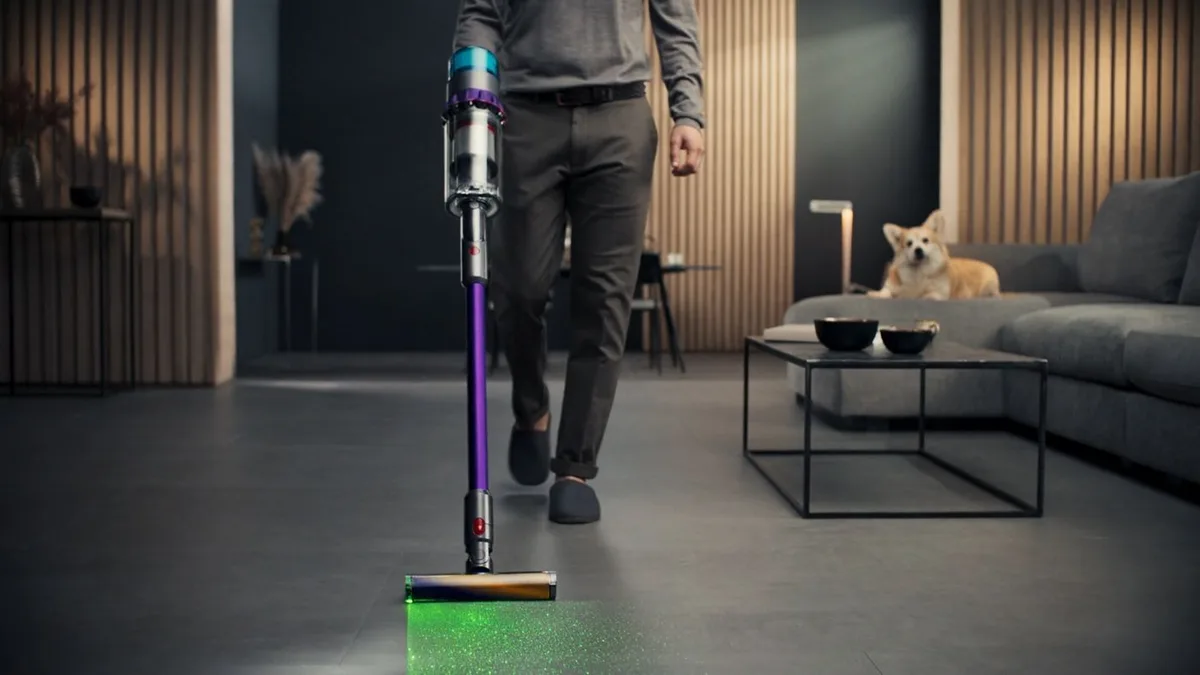 Dyson Gen5detect Absolute Cordless Vacuum (Purple/Grey) — Image 3