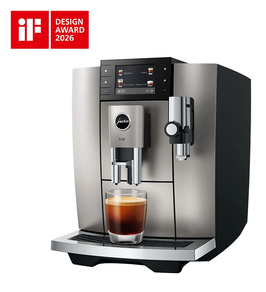 JURA E8 Midnight Silver