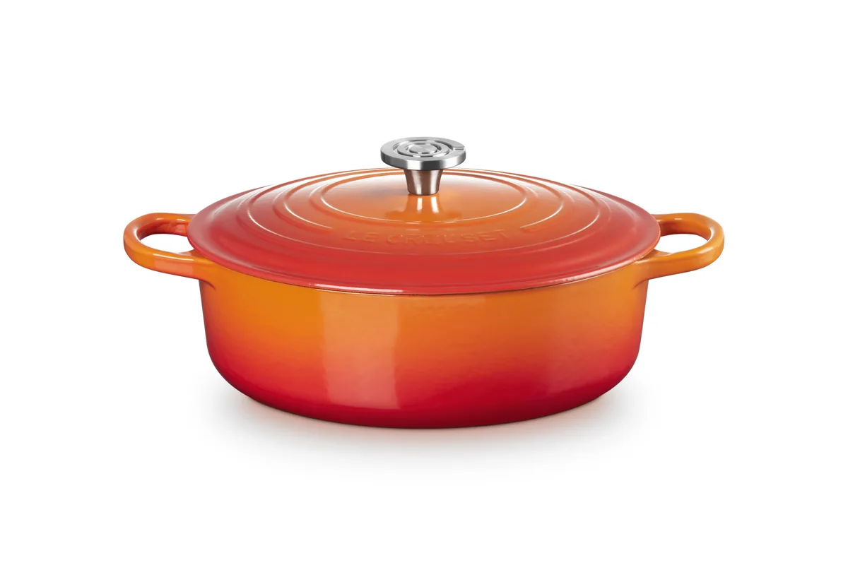 Le Creuset Enamelled Cast Iron Shallow Round Casserole