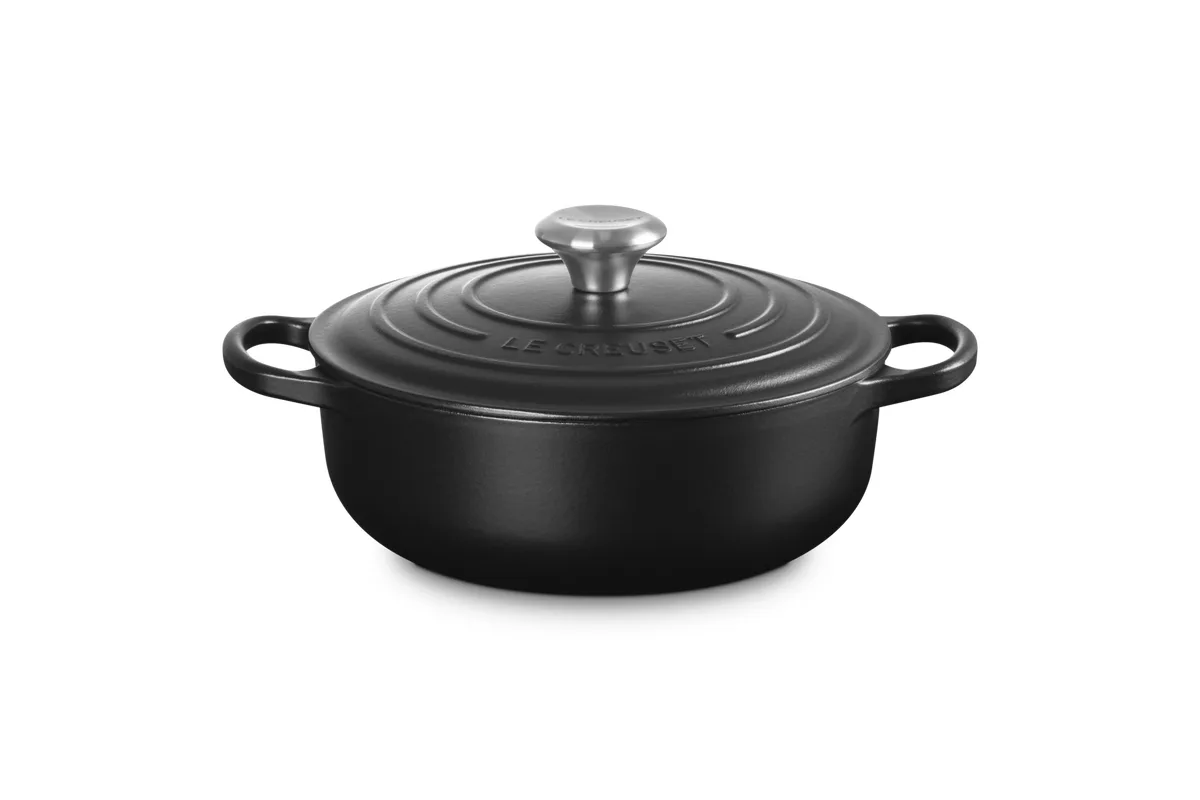 Le Creuset Enamelled Cast Iron Braiser with Black Interior