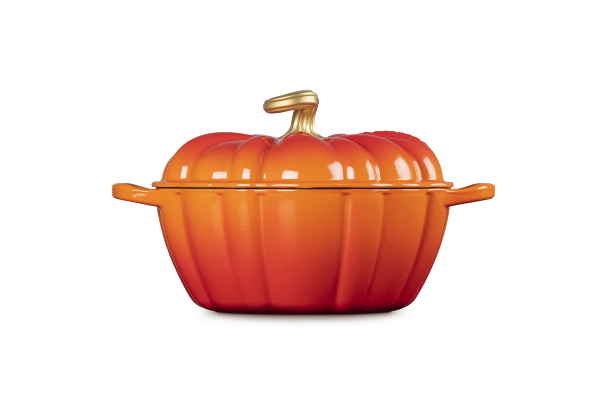 Le Creuset Pumpkin Casserole in Enamelled Cast Iron — Image 3