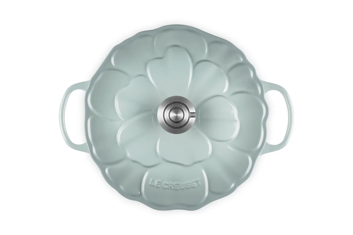 Le Creuset Petal Round Casserole in Enamelled Cast Iron — Image 4