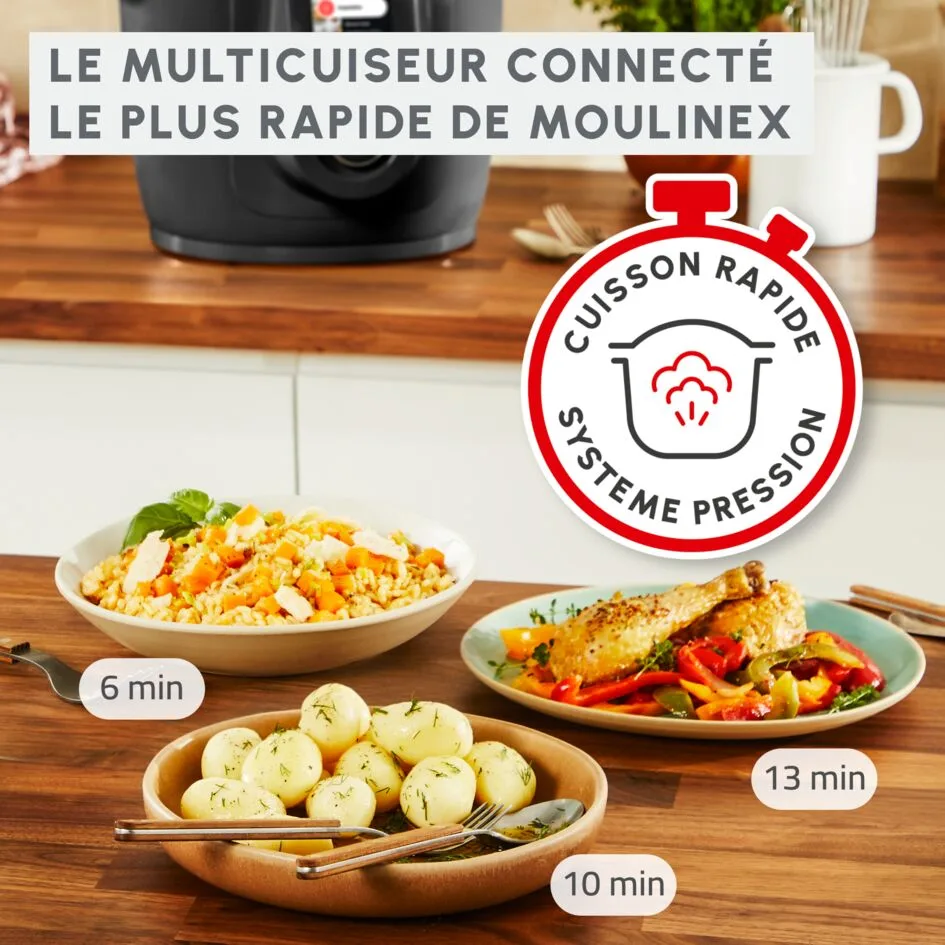 Moulinex Cookeo Wifi 10-in-1 with Extra Crisp — Image 4