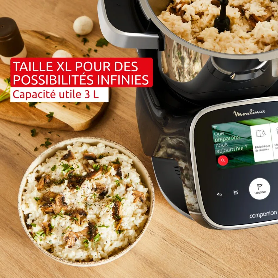 Moulinex i-Companion Touch Pro with Air Fryer Attachment — Image 5