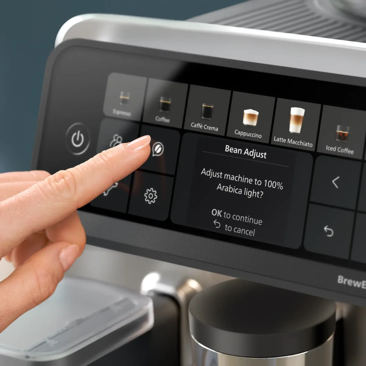 Philips Series 6000 bean-to-cup coffee machine LatteGo Pro, 25 drinks, Black — Image 4