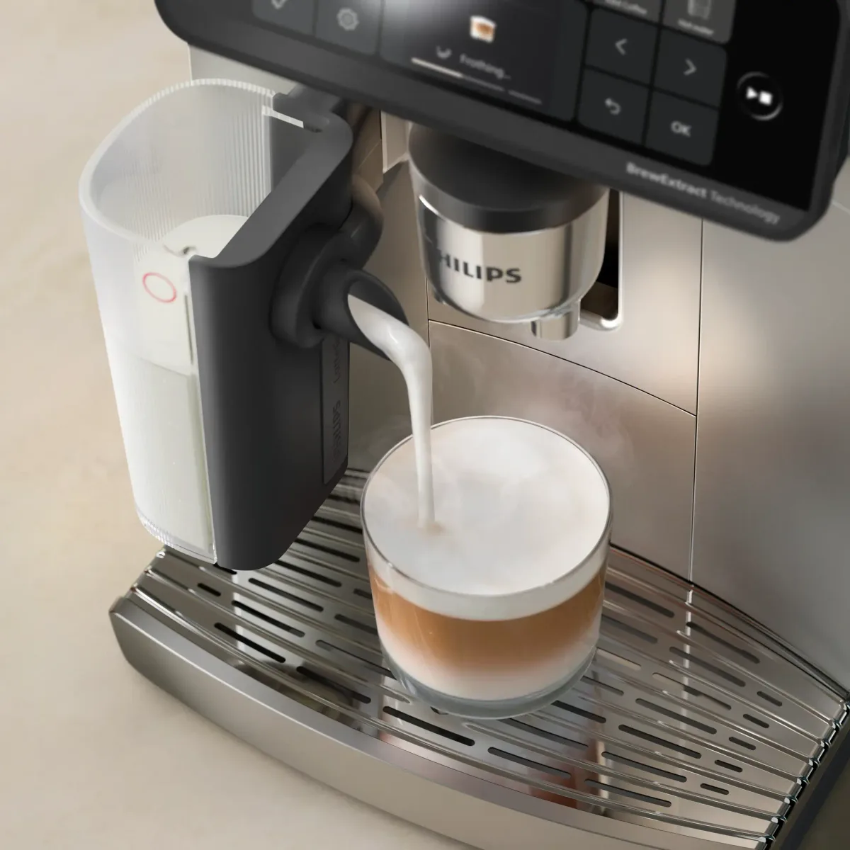 Philips Series 6000 bean-to-cup coffee machine LatteGo Pro, 25 drinks, Black — Image 5