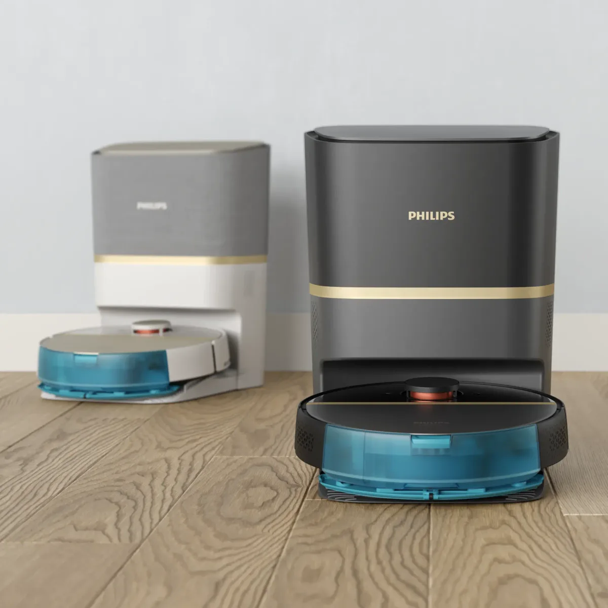 Philips HomeRun 7000 Series Aqua Robot Vacuum and Mop — Image 4