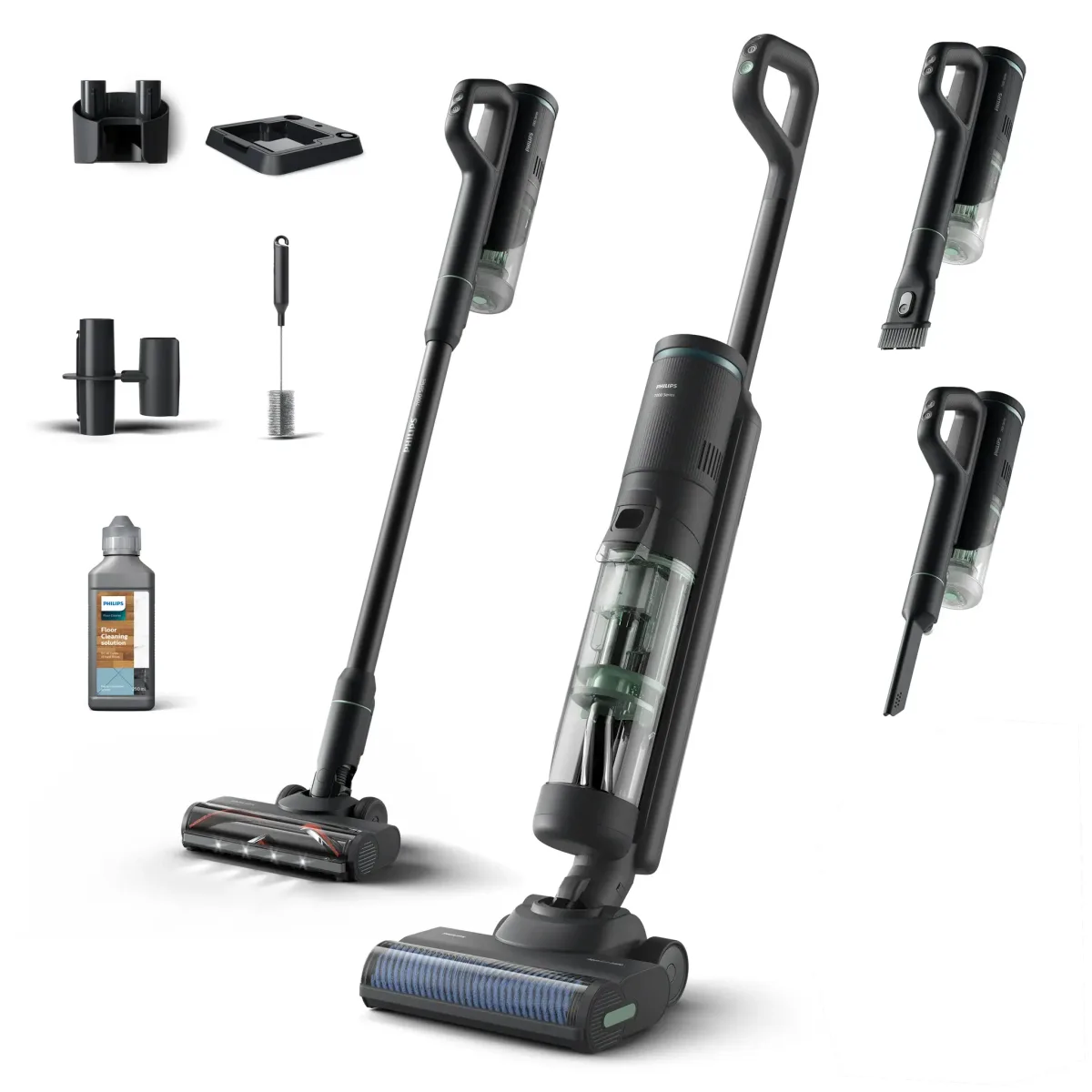 Philips 7000 Series 3-in-1 Wet & Dry Stick Vacuum PowerCyclone Black