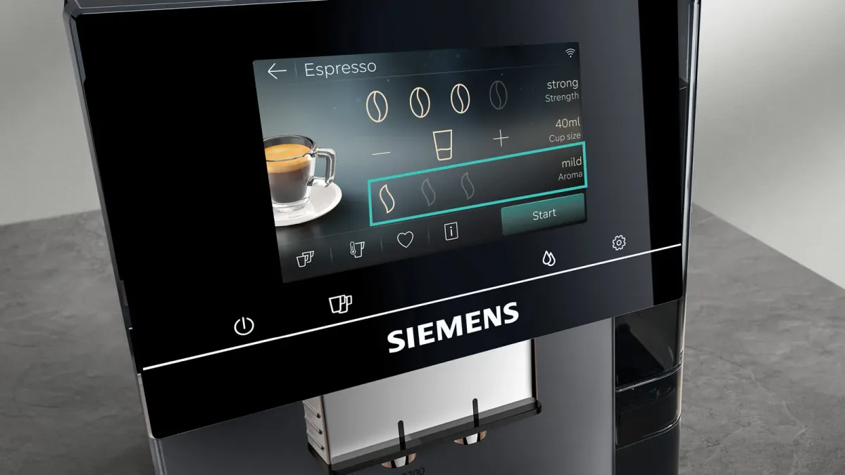 Siemens EQ700 iAroma fully automatic coffee machine — Image 3