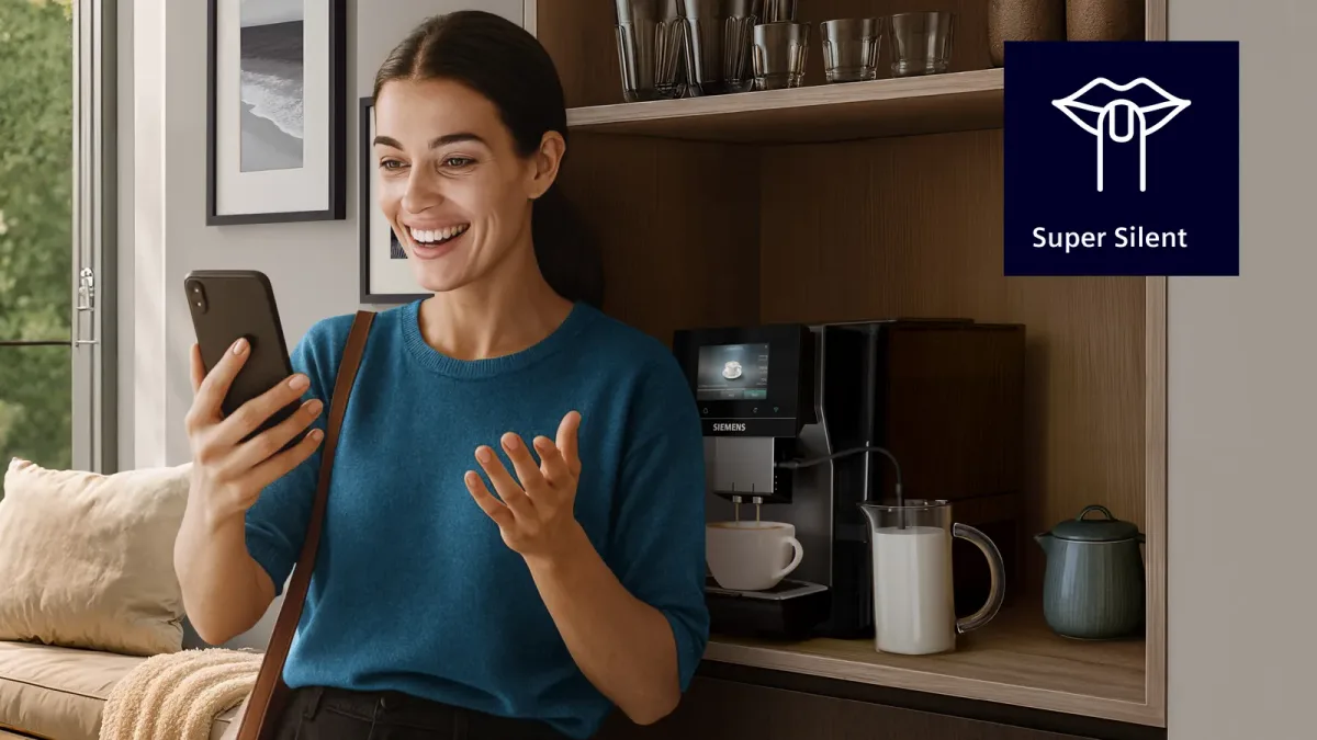 Siemens EQ700 iAroma fully automatic coffee machine — Image 6