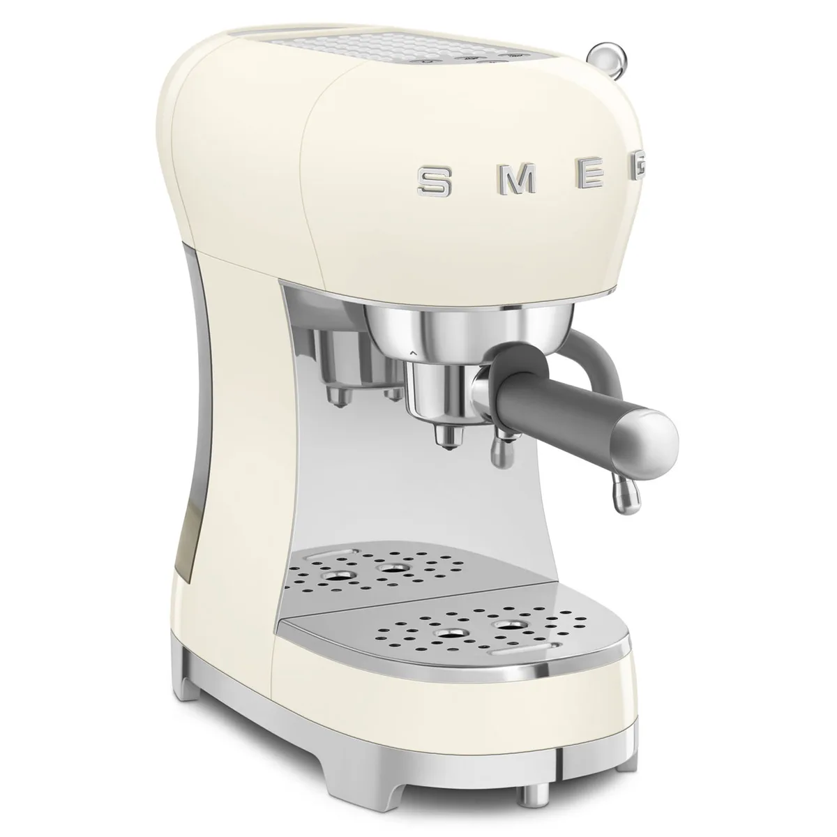 Smeg 50's Style espresso coffee machine, Cream — Image 3