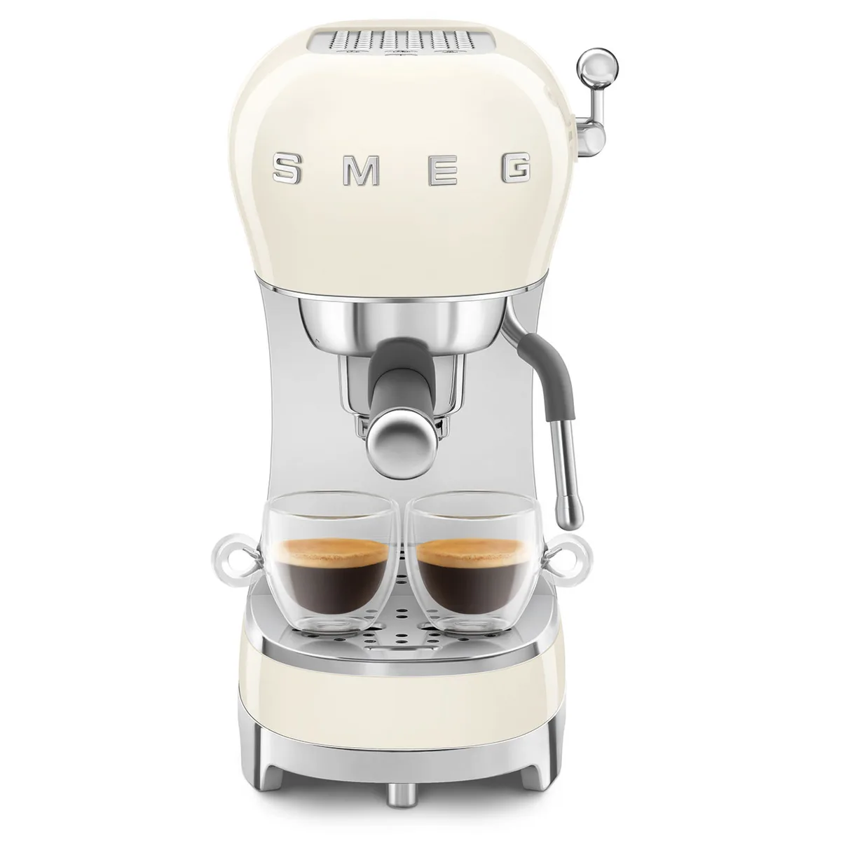 Smeg 50's Style espresso coffee machine, Cream — Image 5