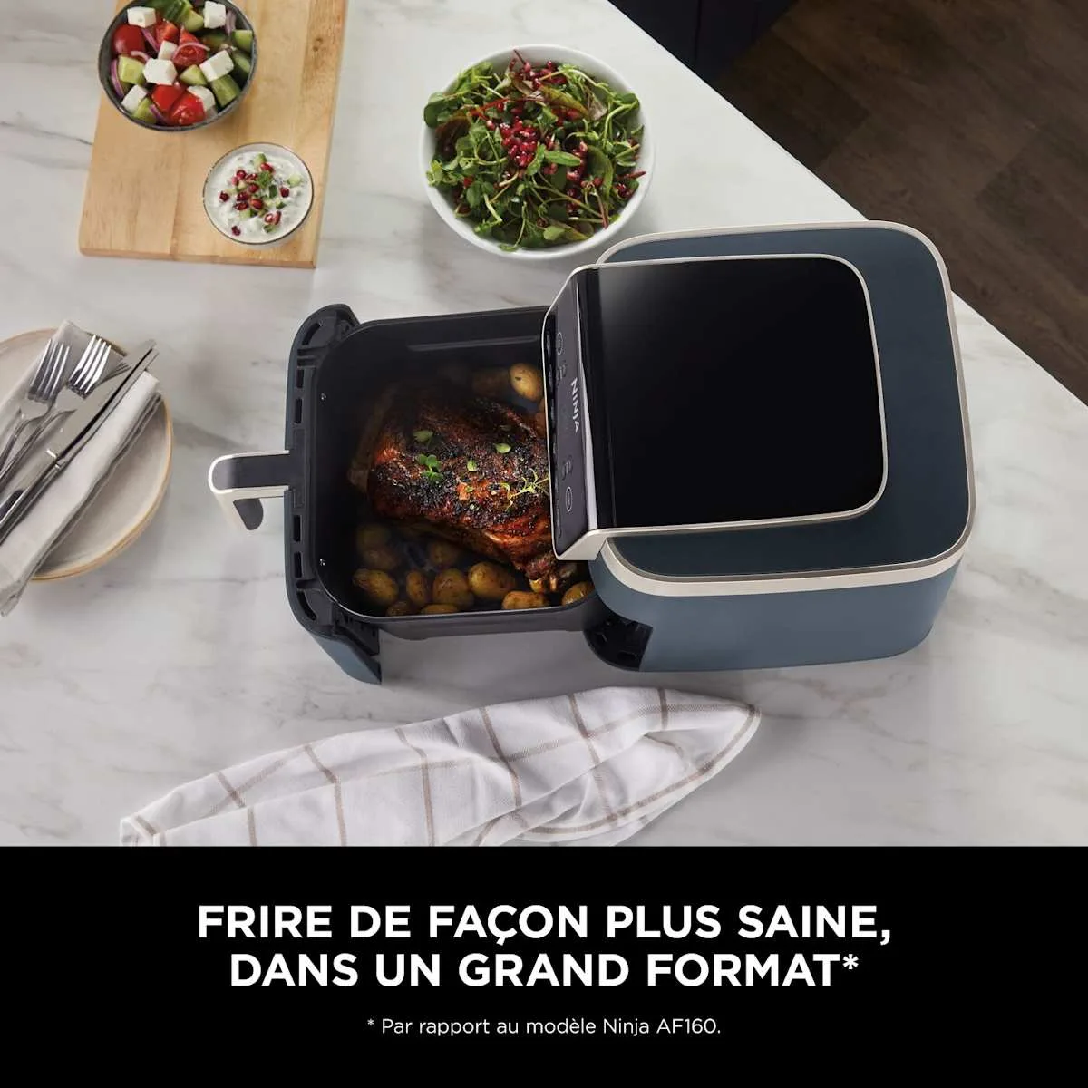Ninja Ninja 1-Drawer Air Fryer 6-in-1, 6.2 L, Midnight Blue — Image 5