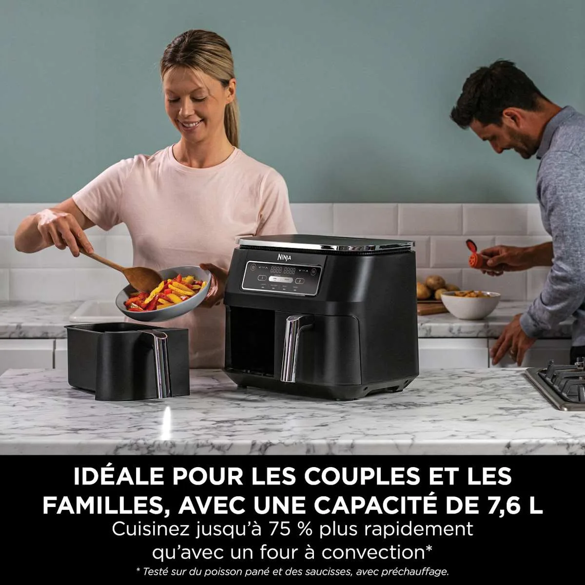 Ninja Ninja DualZone Air Fryer, 7.6 L, 4-in-1 — Image 3