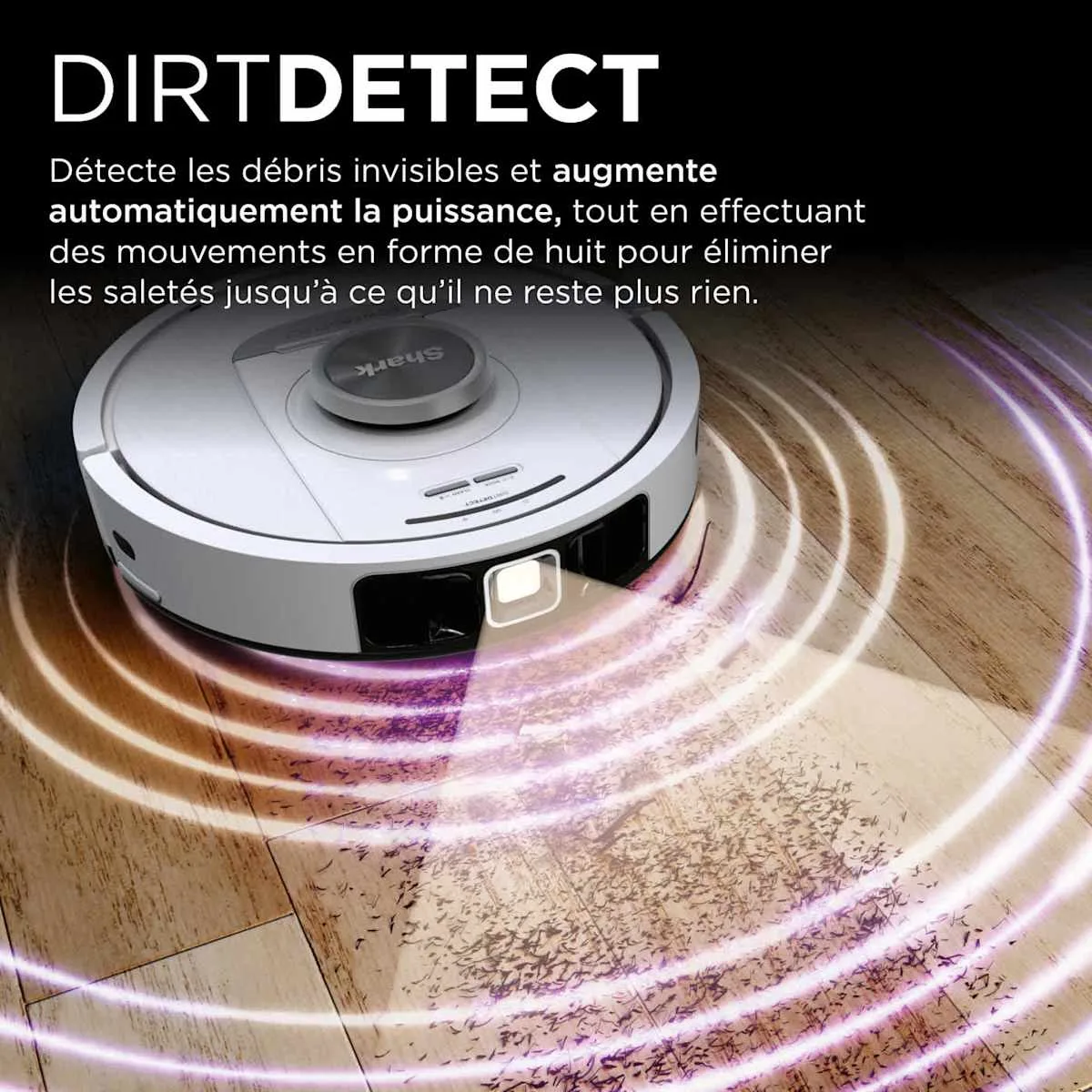 Shark Shark PowerDetect Robot Vacuum with Self-Empty Base and AI Navigation – White AV2820VEEUWH — Image 5