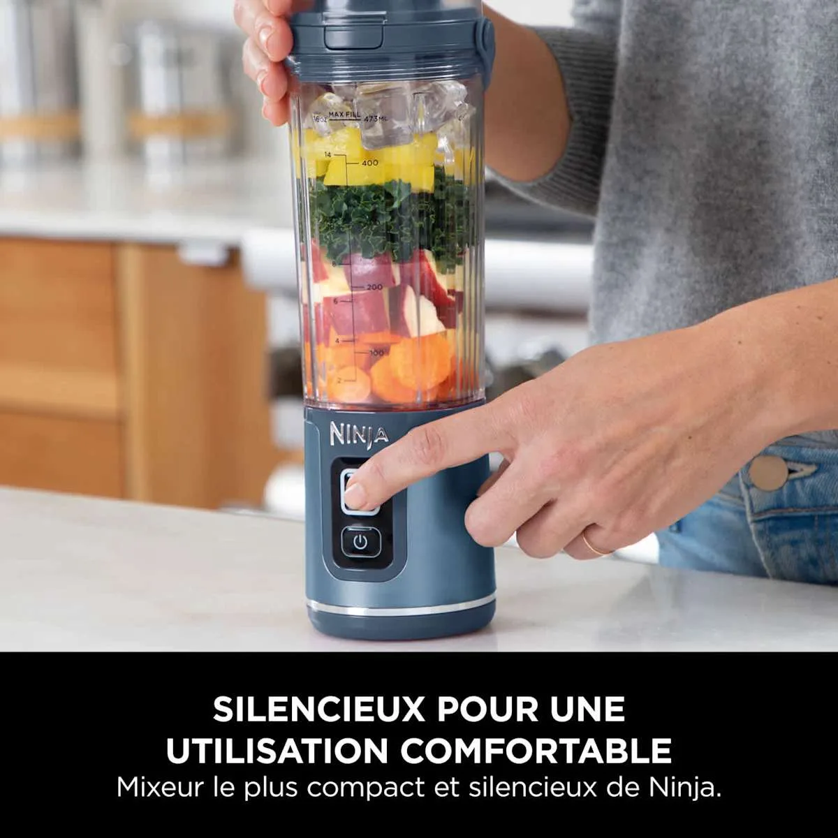 Ninja Ninja Blast 530 ml Cordless Portable Blender — Image 6