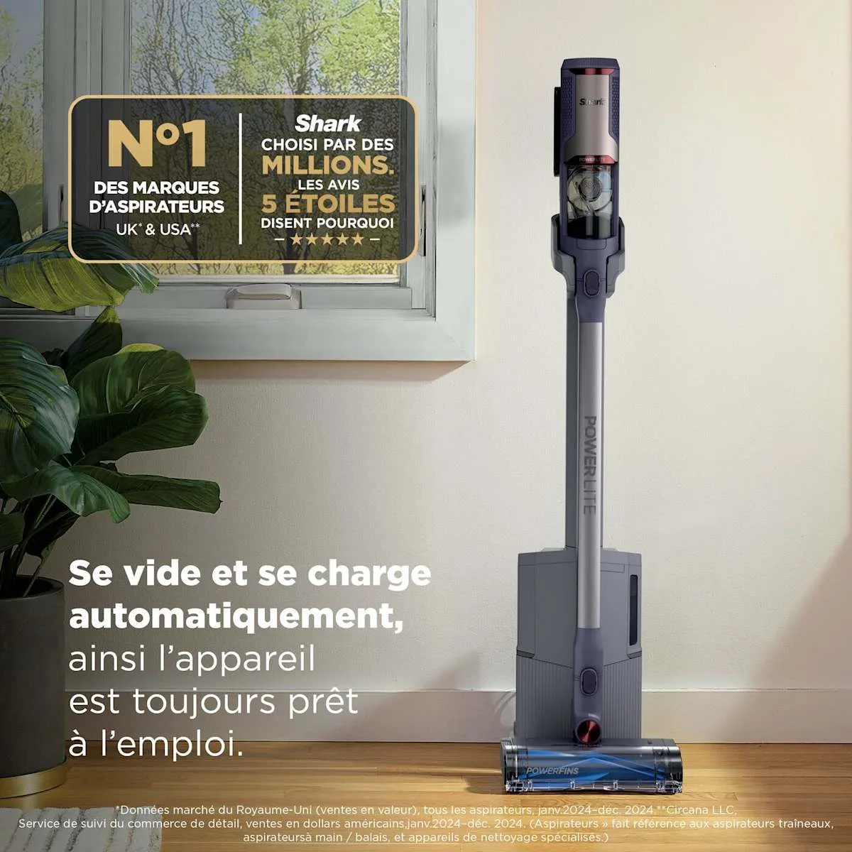 Shark Shark PowerLite Clean & Empty Pet Cordless Stick Vacuum — Image 3