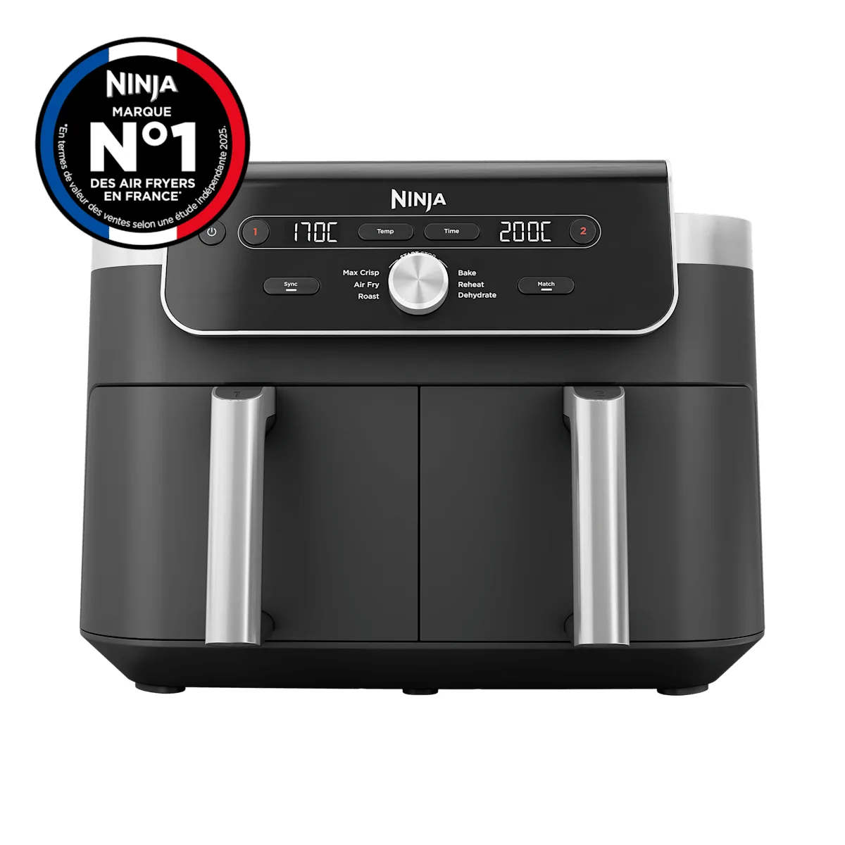 Ninja Ninja DualZone MAX Air Fryer, 9.5 L, 6-in-1