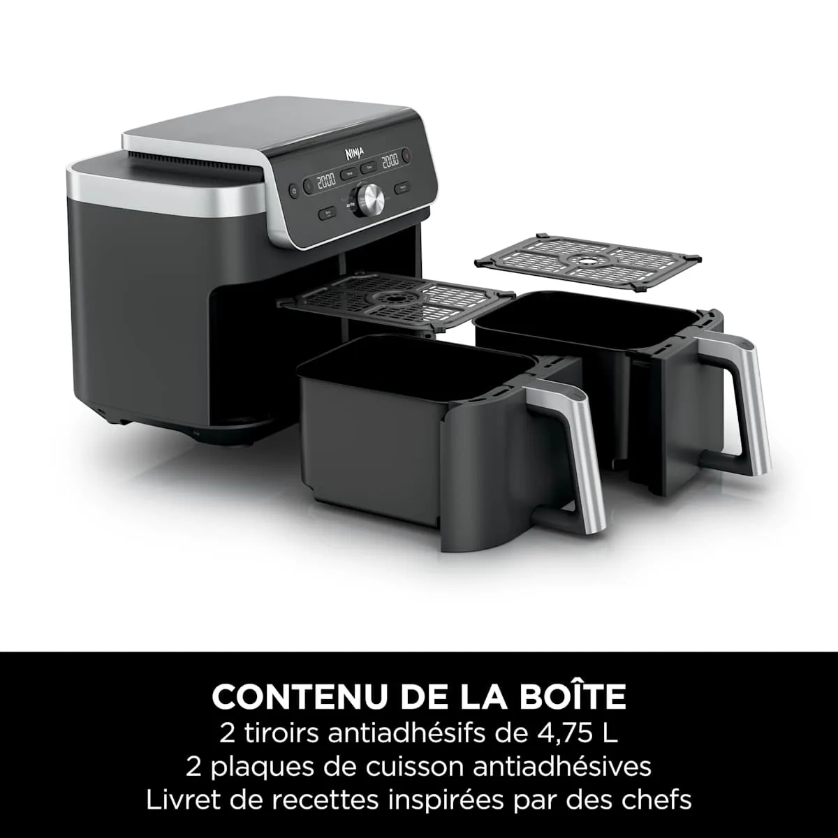 Ninja Ninja DualZone MAX Air Fryer, 9.5 L, 6-in-1 — Image 4