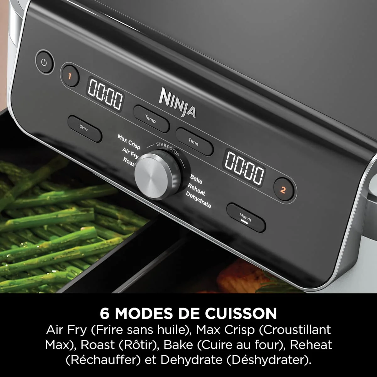 Ninja Ninja DualZone MAX Air Fryer, 9.5 L, 6-in-1 — Image 6