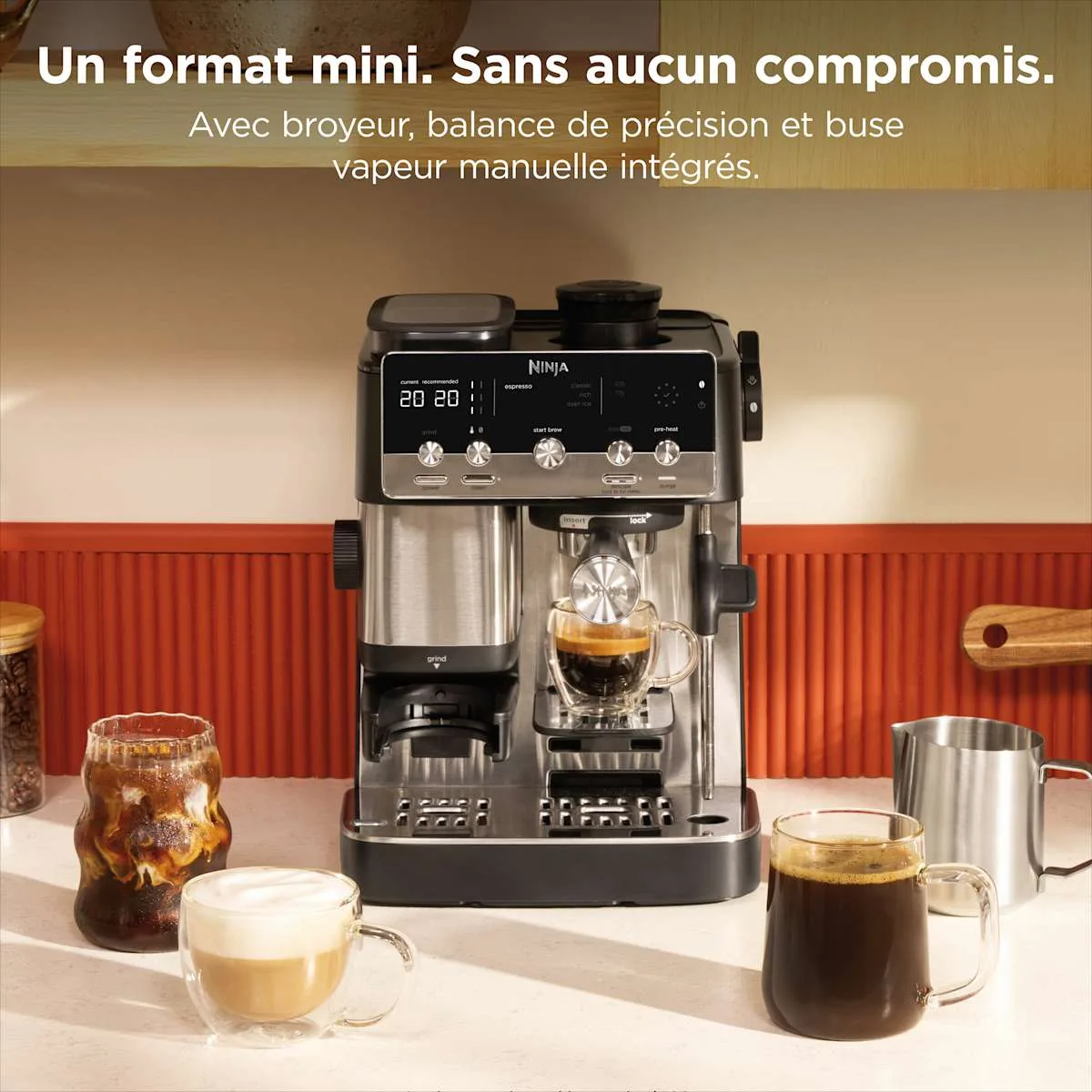 Ninja Ninja Luxe Café MINI semi-automatic coffee machine — Image 3