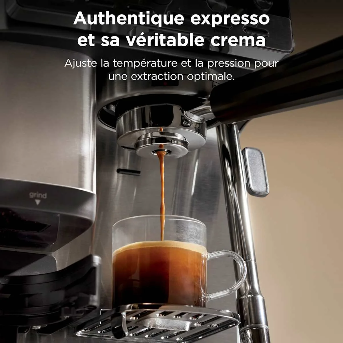 Ninja Ninja Luxe Café MINI Plus compact semi-automatic coffee machine – Silver — Image 5