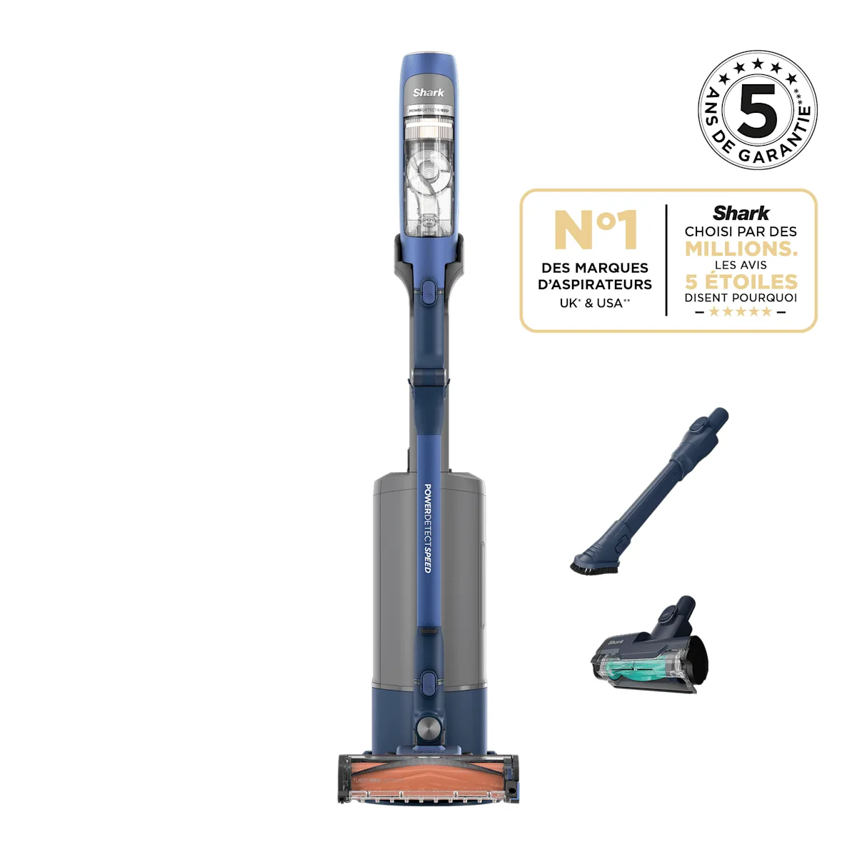 Shark Shark PowerDetect Speed Pet Pro Clean & Empty Cordless Stick Vacuum – Ultramarine