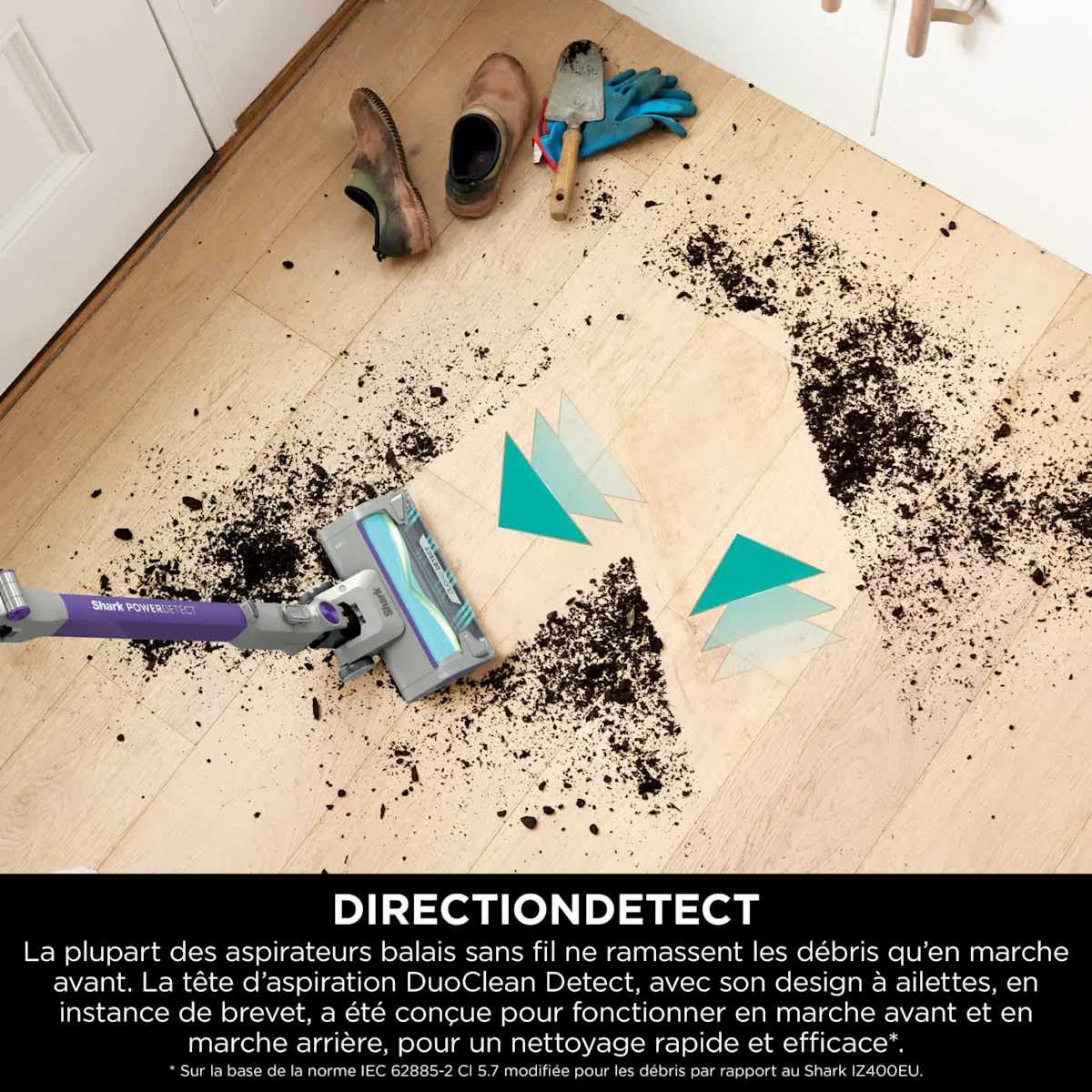 Shark Shark PowerDetect Clean Cordless Stick Vacuum, 70 min run time — Image 4