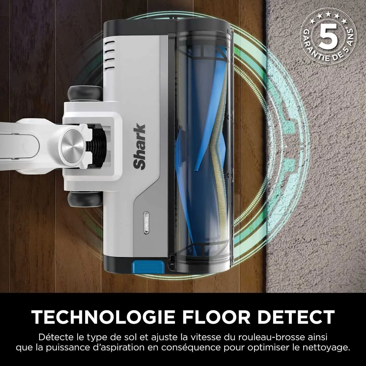 Shark Shark PowerPro Cordless Stick Vacuum, 40 min run time — Image 3