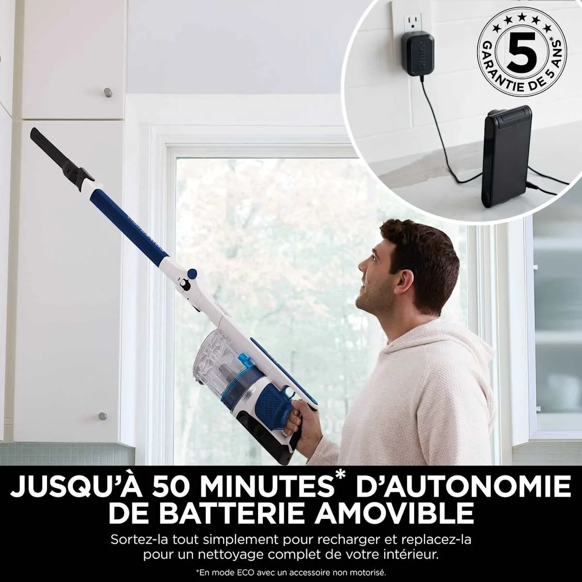 Shark Shark PowerPro Cordless Stick Vacuum, 40 min run time — Image 4