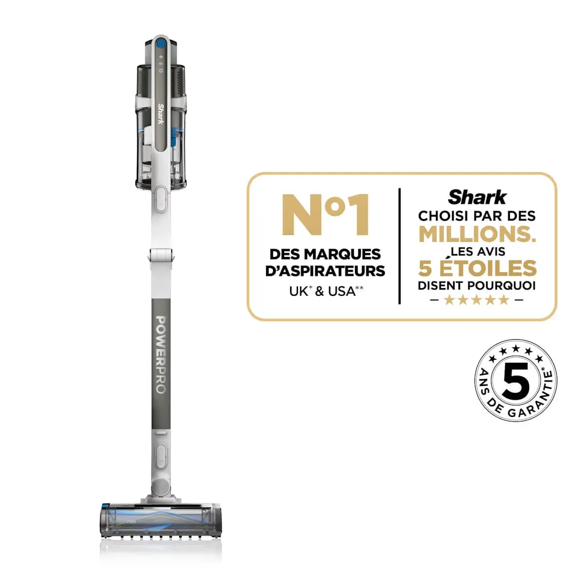 Shark Shark PowerPro Pet Cordless Stick Vacuum, 40 min run time