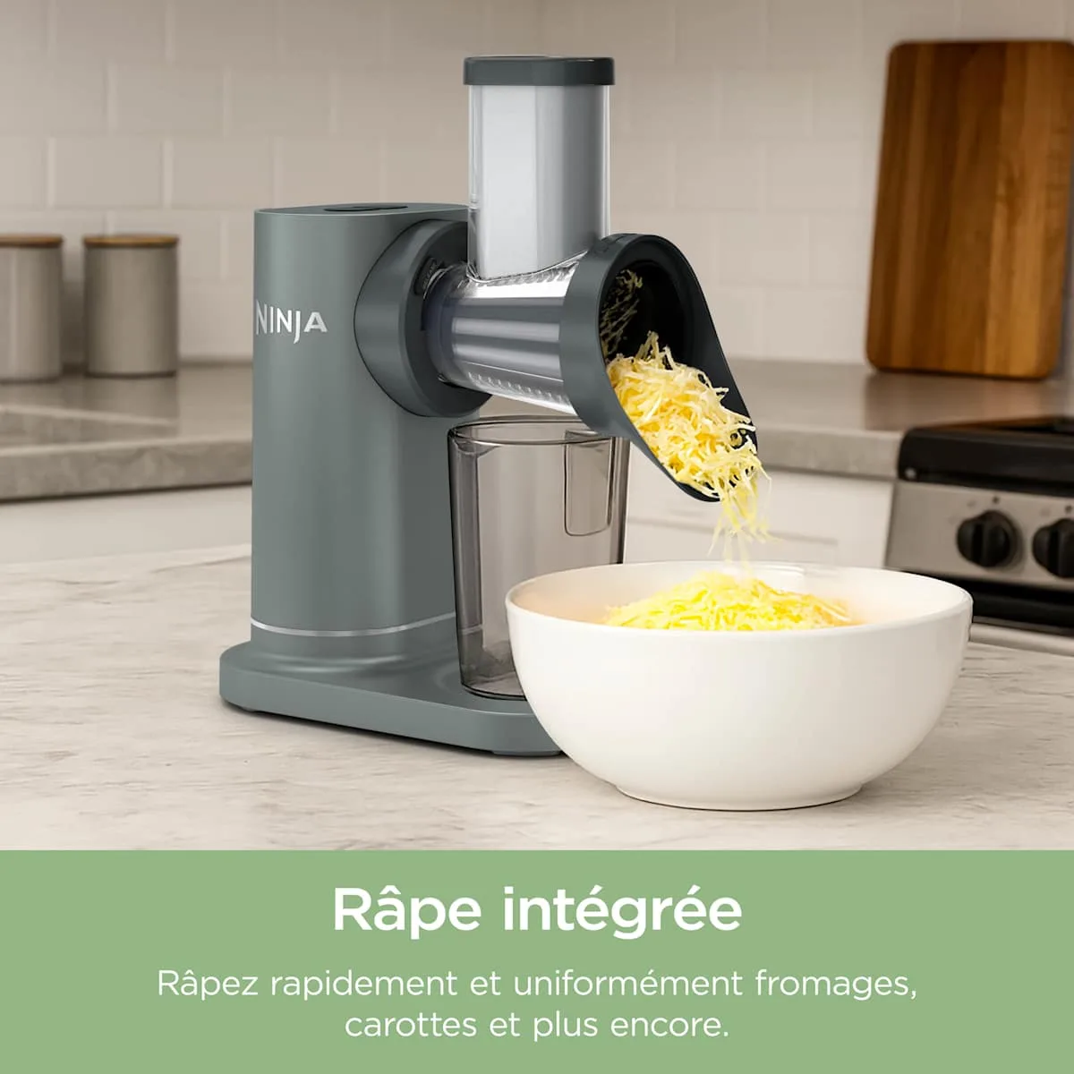 Ninja Ninja NeverClog 3-in-1 Cold Press Juicer, Grater & Slicer — Image 3