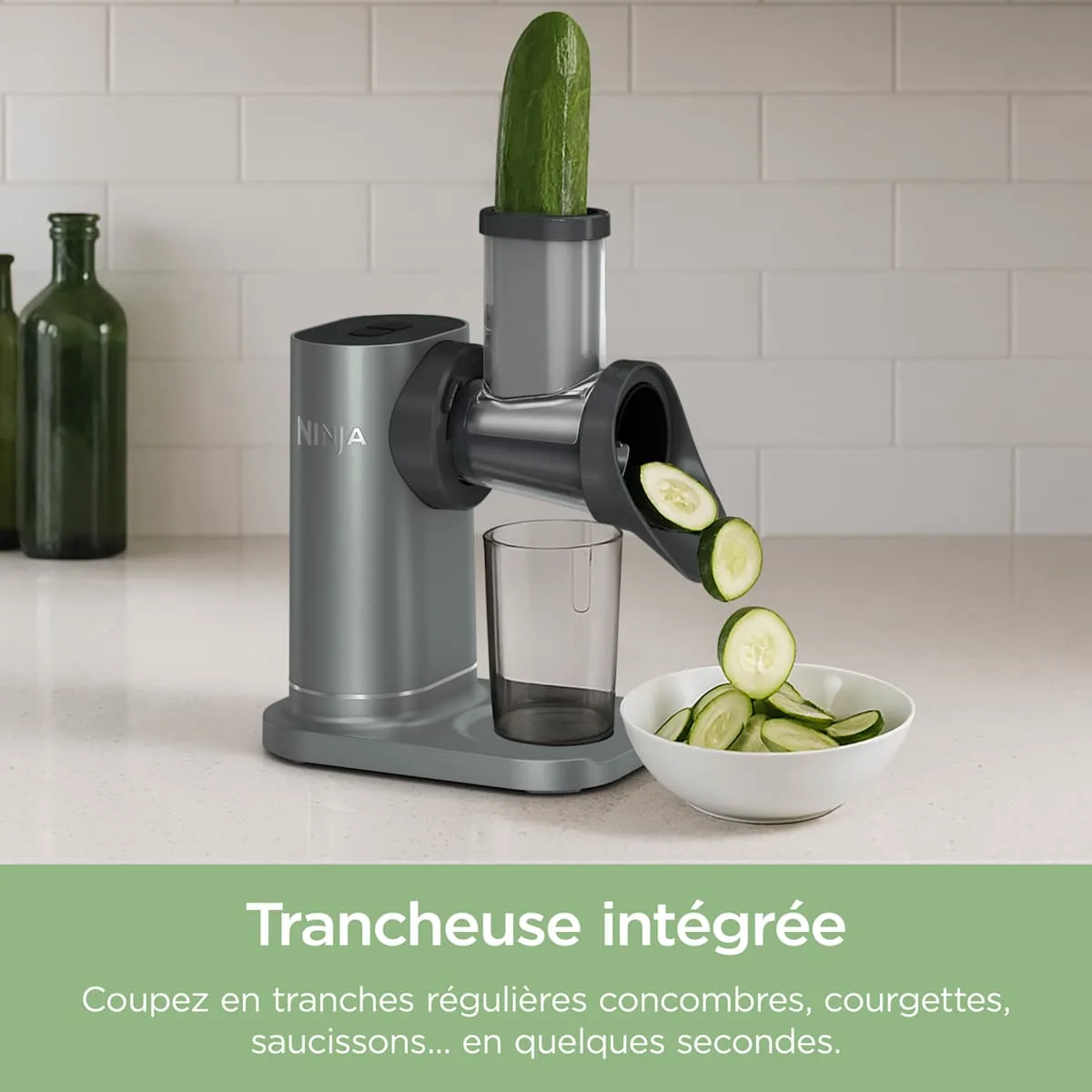 Ninja Ninja NeverClog 3-in-1 Cold Press Juicer, Grater & Slicer — Image 4