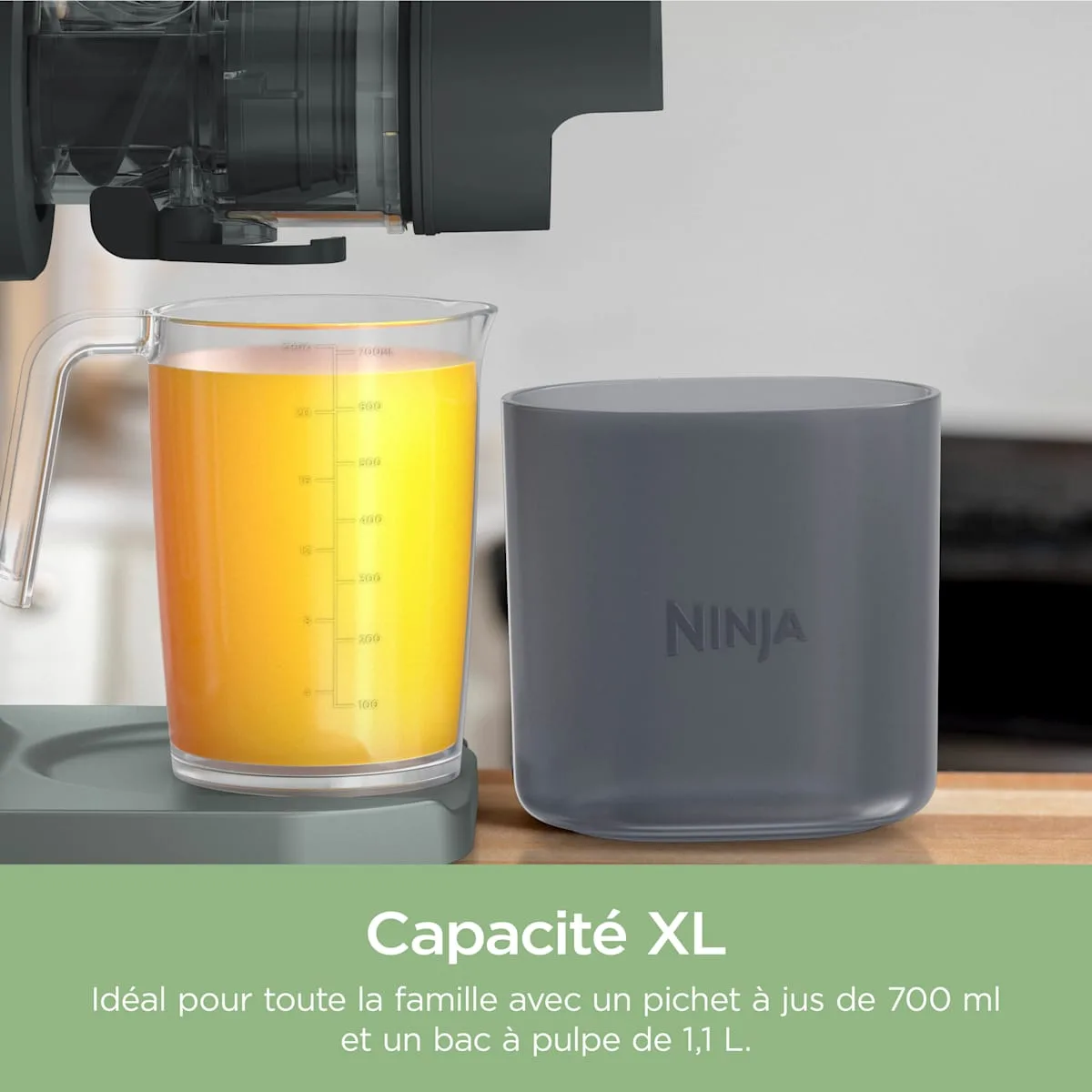 Ninja Ninja NeverClog 3-in-1 Cold Press Juicer, Grater & Slicer — Image 6