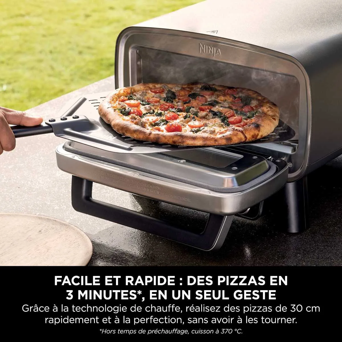 Ninja Ninja Artisan Outdoor Electric Pizza Oven & Air Fryer — Image 4