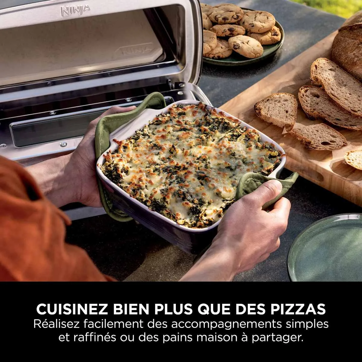 Ninja Ninja Artisan Outdoor Electric Pizza Oven & Air Fryer — Image 6