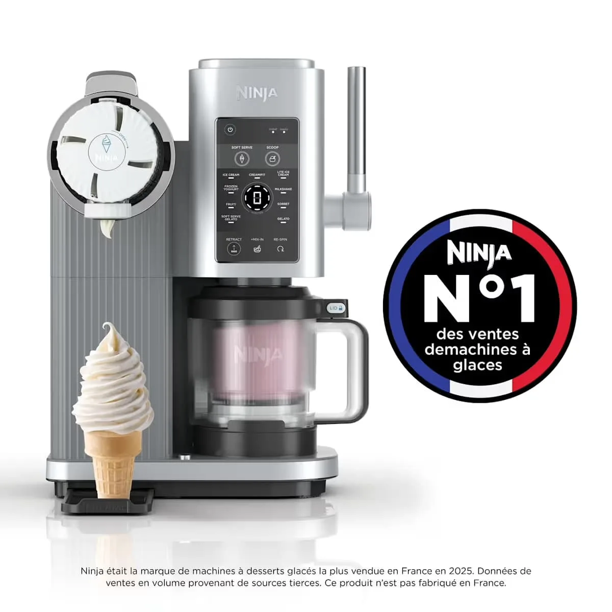Ninja Ninja CREAMi Scoop & Swirl 13-in-1 Ice Cream & Soft Serve Maker