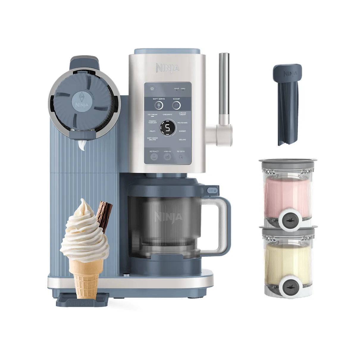 Ninja Ninja CREAMi Scoop & Swirl 13-in-1 Ice Cream & Soft Serve Maker