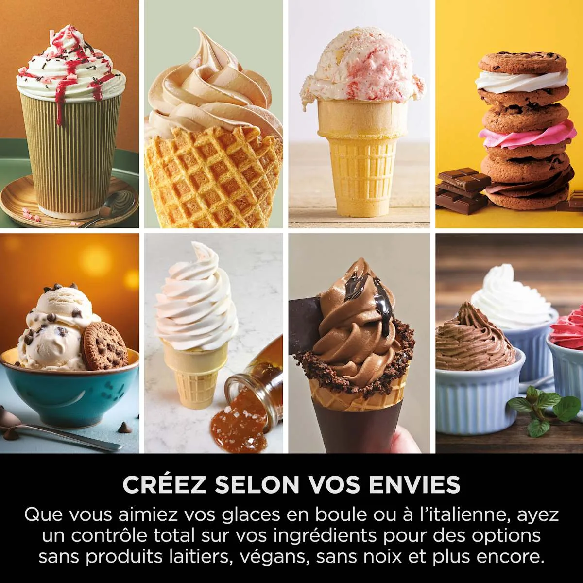 Ninja Ninja CREAMi Scoop & Swirl 13-in-1 Ice Cream & Soft Serve Maker — Image 4
