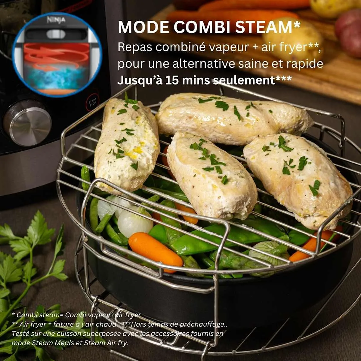 Ninja Ninja Foodi MAX 14-in-1 SmartLid Multicooker 7.5 L with Smart Lid OL750EU — Image 3