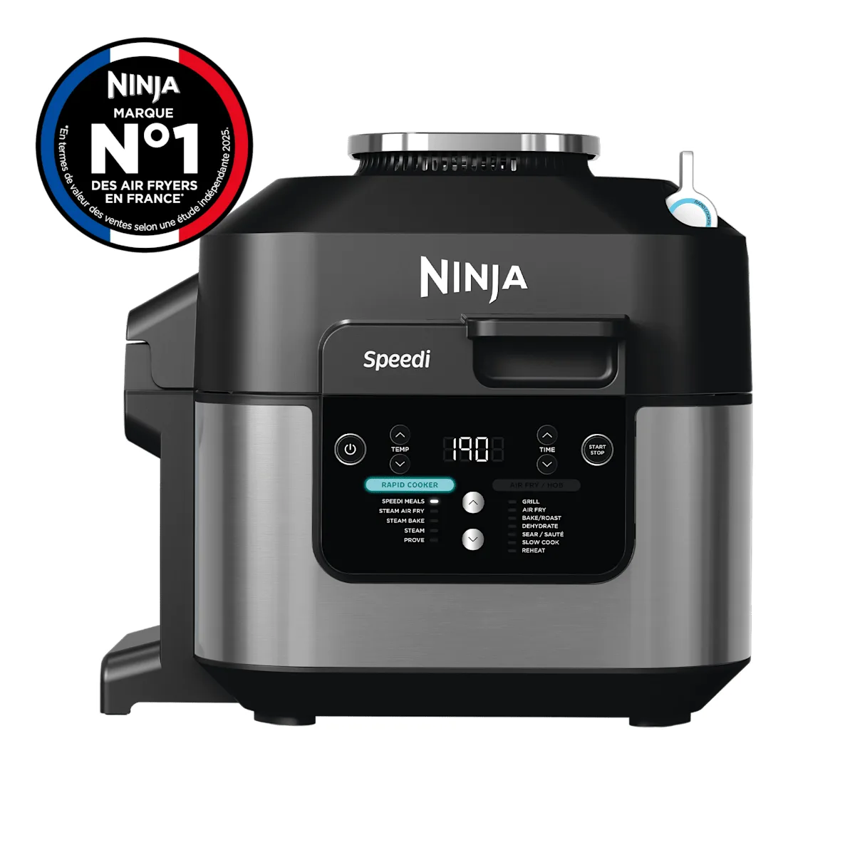 Ninja Ninja Speedi Rapid Cooker and Air Fryer 12-in-1 5.7 L – Black ON500EU