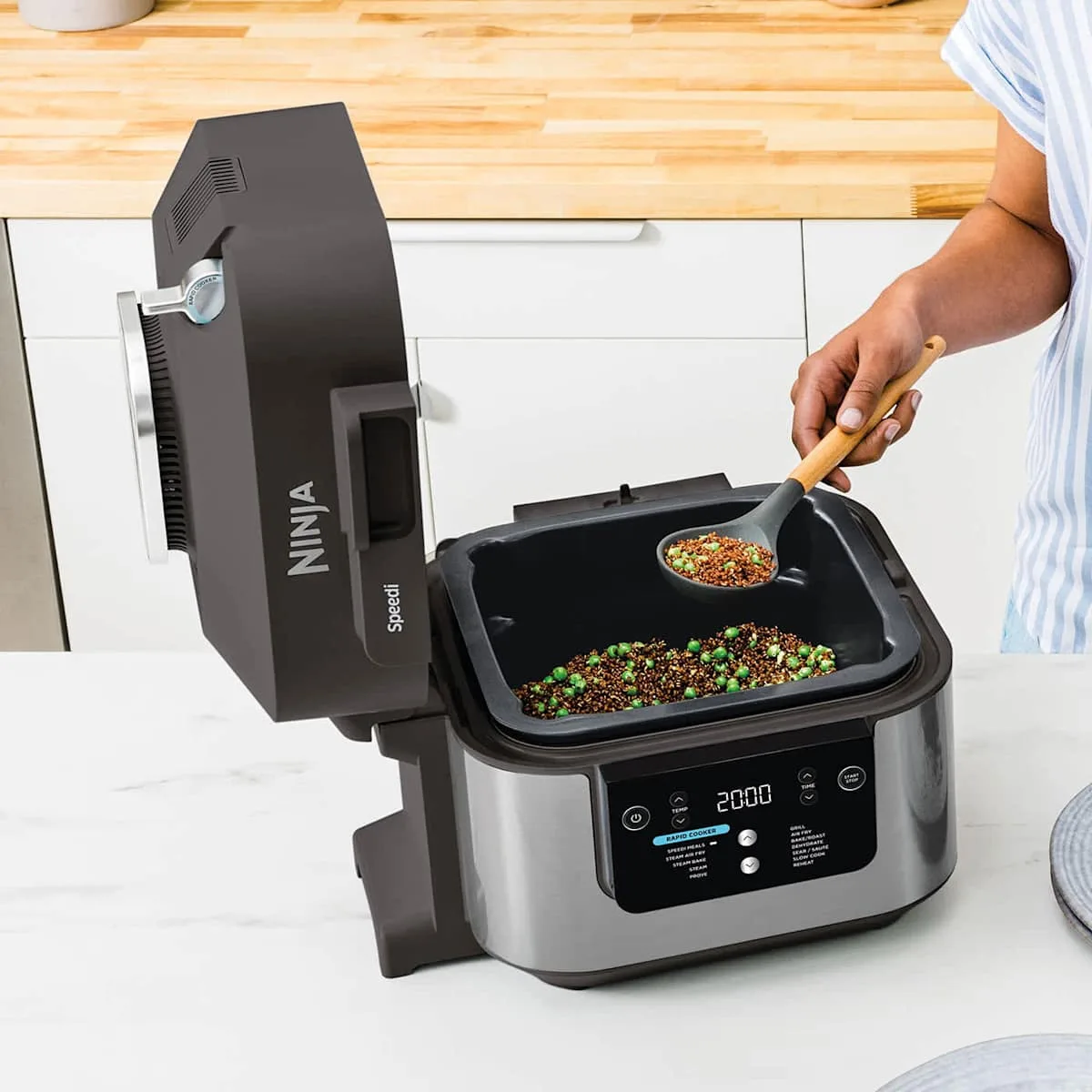 Ninja Ninja Speedi Rapid Cooker and Air Fryer 12-in-1 5.7 L – Black ON500EU — Image 6