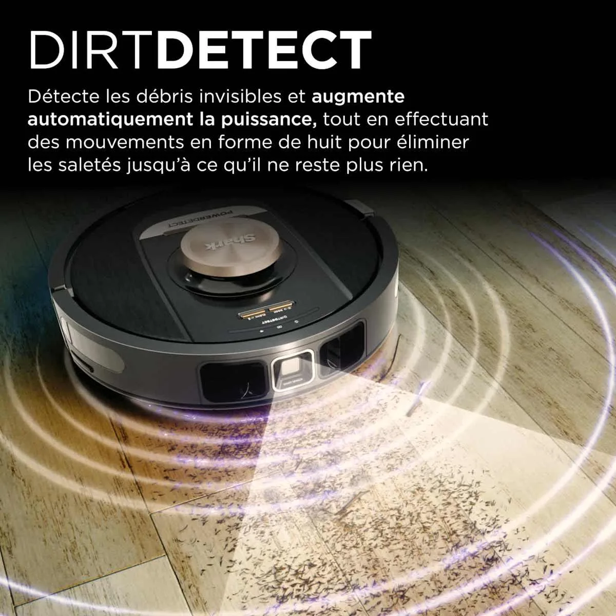 Shark Shark PowerDetect Robot Vacuum with Self-Empty Base RV2820VEEU — Image 3