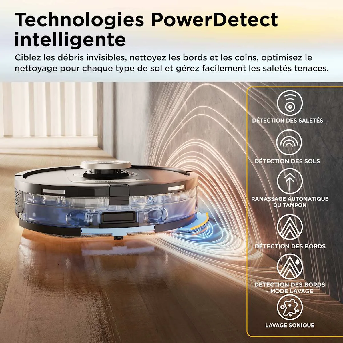 Shark Shark ThermaCharged PowerDetect Robot Vacuum and Mop with Heated Drying — Image 3