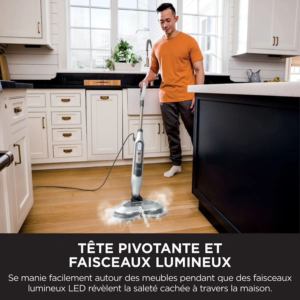 Shark Shark Automatic Steam Mop with Steam Blaster and Self-Cleaning Pads — Image 6