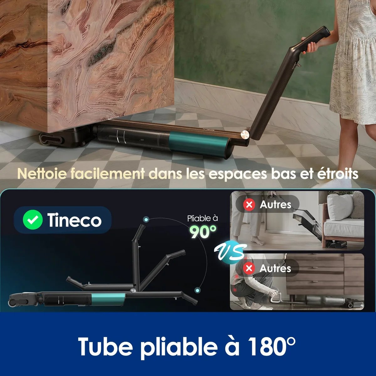 Tineco Tineco Floor One i7 Fold Cordless Wet & Dry Vacuum Cleaner — Image 3